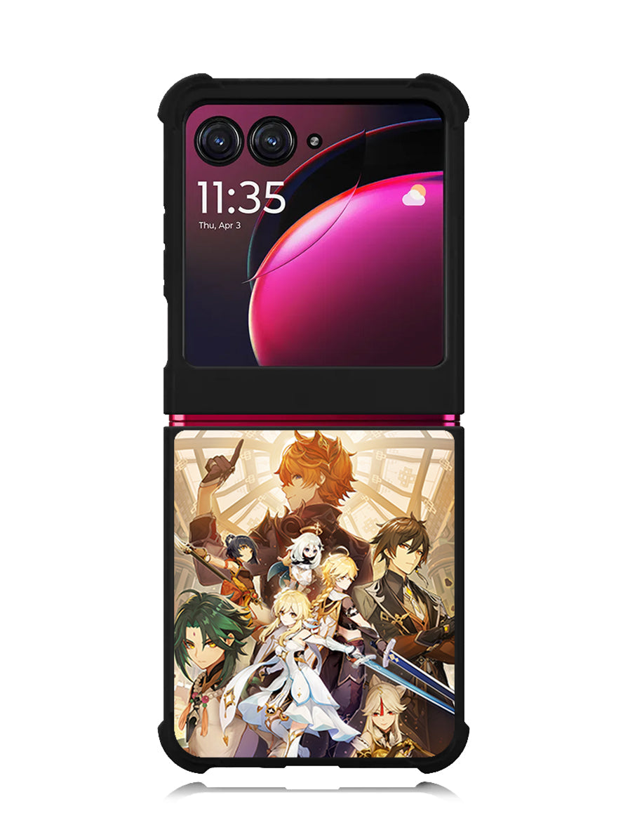 game genshin impact Motorola Moto Razr Plus 2023 , Moto Razr+ 2023 Case