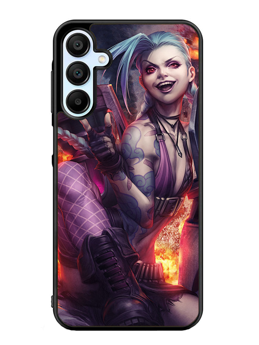 jinx league of legends Samsung Galaxy A25 5G Case