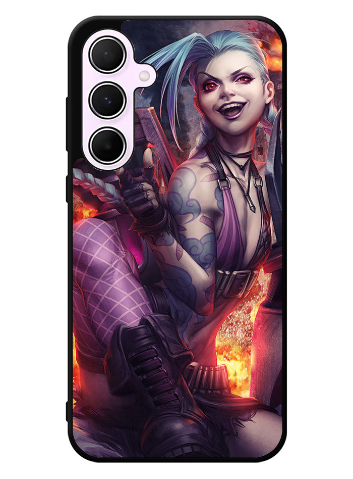 jinx league of legends Samsung Galaxy A35 5G Case