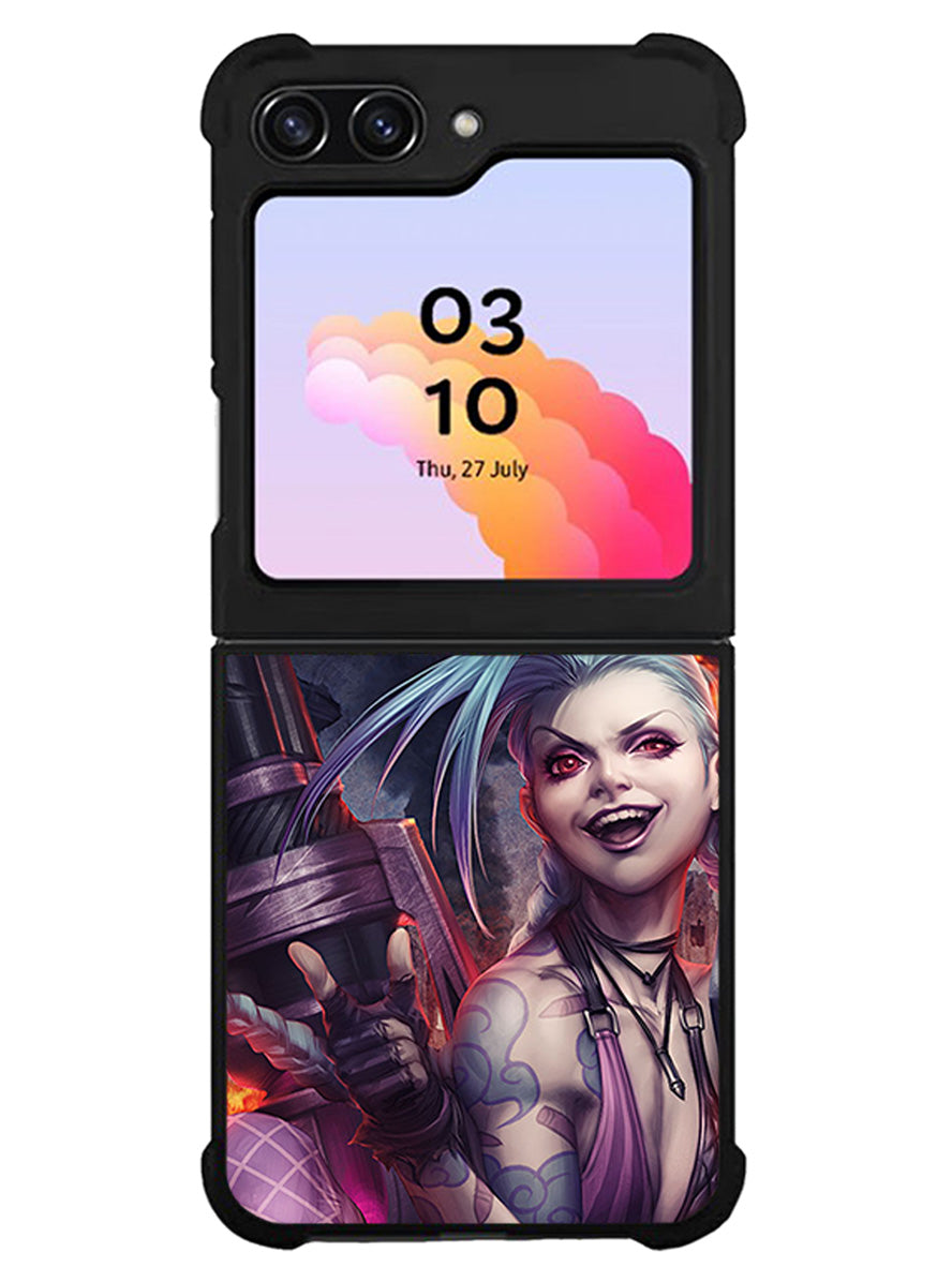 jinx league of legends Samsung Galaxy Z Flip 5 5G 2023 Case
