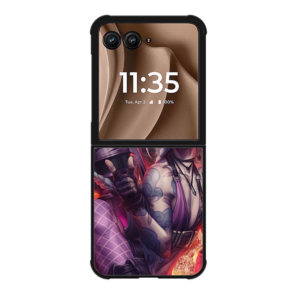 jinx league of legends Motorola Moto RAZR Plus 2025 Case