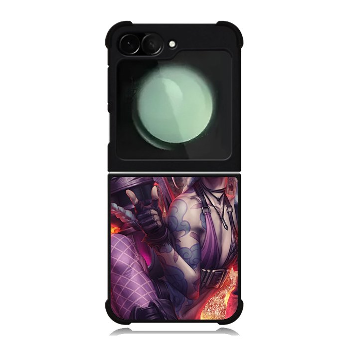 jinx league of legends Samsung Galaxy Z Flip 6 Case