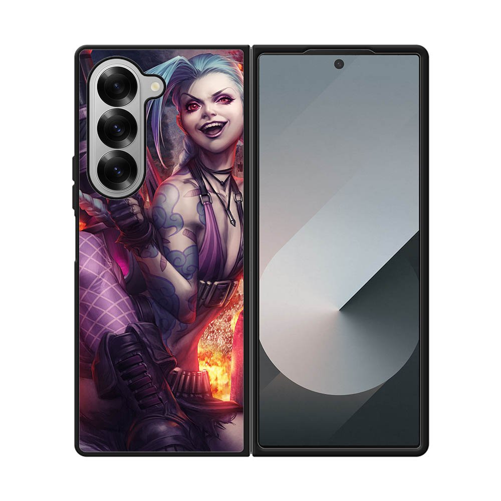 jinx league of legends Samsung Galaxy Z Fold 7 5G Case