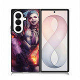 jinx league of legends Samsung Galaxy Z Fold 8 Ultra Case