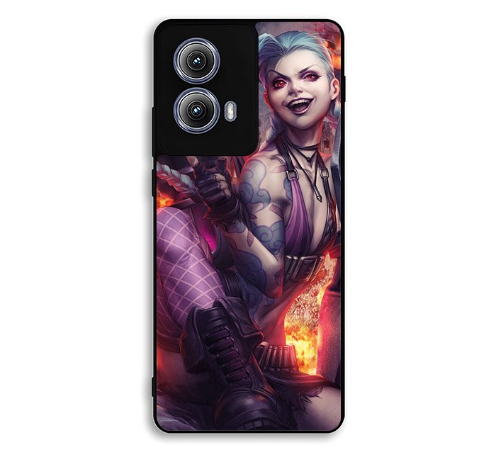 jinx league of legends Motorola Moto Edge 2024 Case DC2708