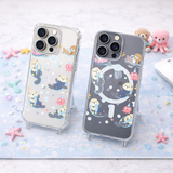 Cute Sea Otter iPhone Case , Samsung Case, Ocean Animal Phone Cover, Kawaii Marine Life MagSafe Case, Otter Lover Gift