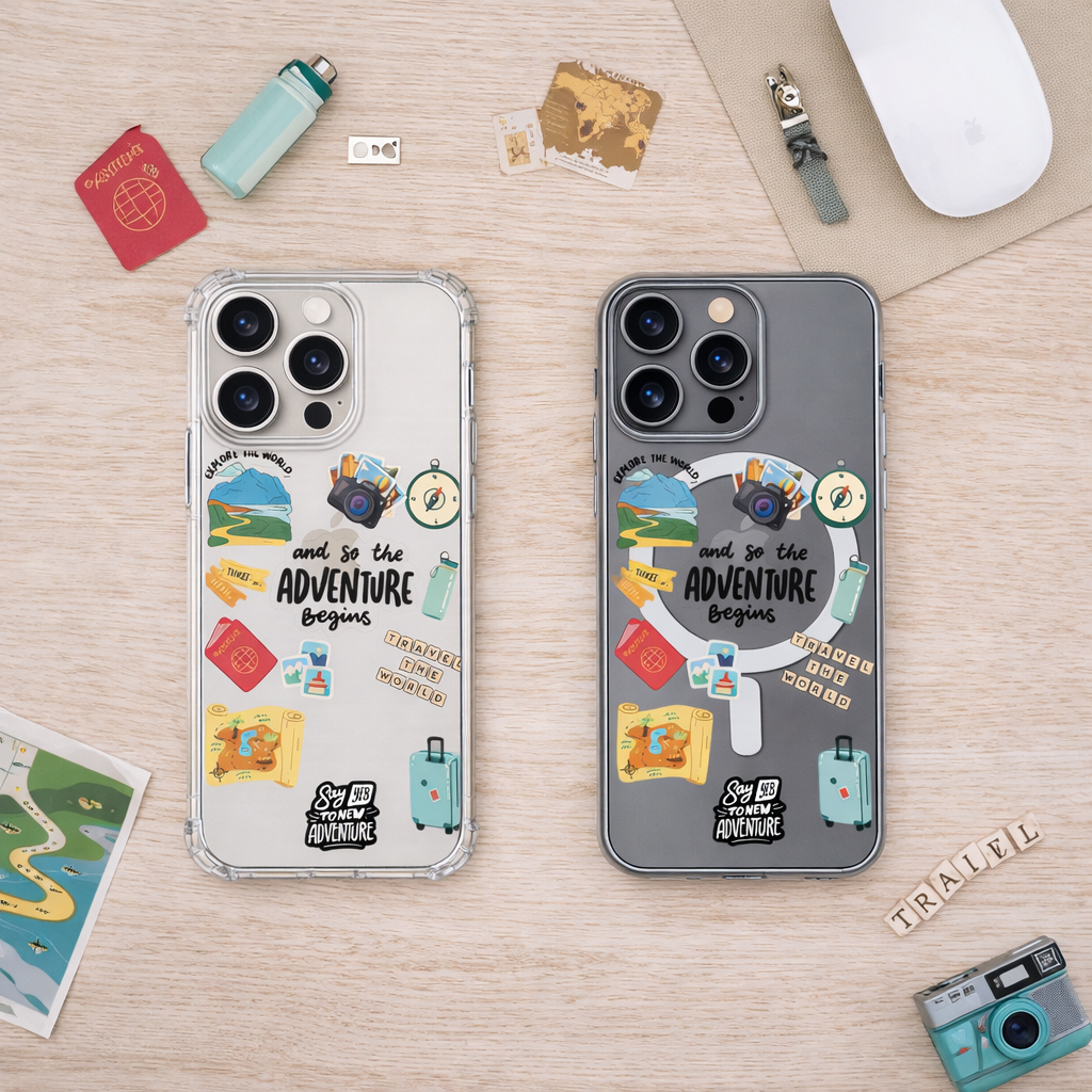 Adventure Travel iPhone Case , Samsung Case, Wanderlust Phone Cover, Travel Lover Gift, Explore the World MagSafe Case