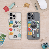 Adventure Travel iPhone Case , Samsung Case, Wanderlust Phone Cover, Travel Lover Gift, Explore the World MagSafe Case