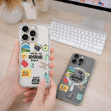 Adventure Travel iPhone Case , Samsung Case, Wanderlust Phone Cover, Travel Lover Gift, Explore the World MagSafe Case