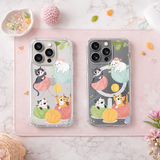 Cute Knitting Cat iPhone Case , Samsung Case, Kawaii Kitty Yarn Phone Cover, Cat Lover MagSafe Case, Cozy Craft Aesthetic Gift