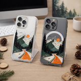 Mountain Landscape iPhone Case , Samsung Case, Nature Adventure Phone Cover, Scenic Forest Road MagSafe Case, Hiking Lover Gift