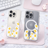 Cute Duck Family iPhone Case , Samsung Case, Funny Goose Crowd Phone Cover, Minimalist Animal MagSafe Case, Farmhouse Gift