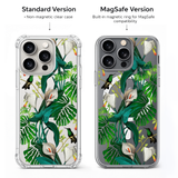 Tropical Leaf iPhone Case , Samsung Case, Monstera Botanical Phone Cover, Exotic Jungle MagSafe Case, Nature Inspired Gift