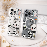 Cute Panda iPhone Case , Samsung Case, Kawaii Panda Pattern Phone Cover, Animal Lover MagSafe Case, Adorable Panda Gift