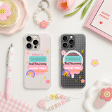 Believe in Yourself iPhone Case , Samsung Case, Motivational Quote Phone Cover, Positive Affirmation MagSafe Case