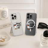 Don't Duck With Me Funny Duck iPhone Case , Samsung Case, Cute Sarcastic Animal Phone Cover, MagSafe Case