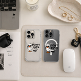 Don't Duck With Me Funny Duck iPhone Case , Samsung Case, Cute Sarcastic Animal Phone Cover, MagSafe Case