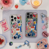 Eclectic Disco Collage iPhone Case , Samsung Case, Retro Aesthetic Art Phone Cover, Trendy MagSafe Case