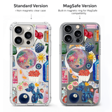 Eclectic Disco Collage iPhone Case , Samsung Case, Retro Aesthetic Art Phone Cover, Trendy MagSafe Case
