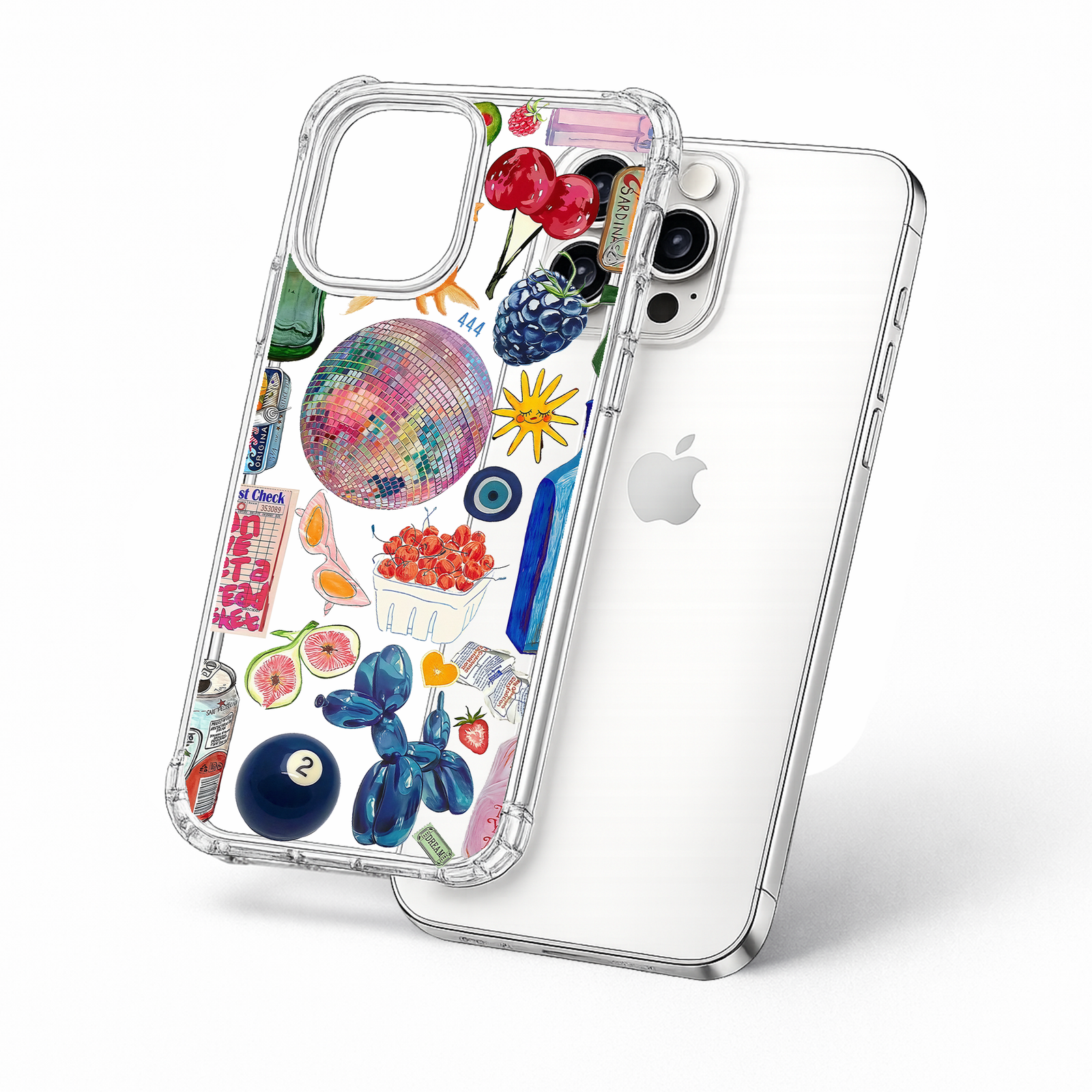 Eclectic Disco Collage iPhone Case , Samsung Case, Retro Aesthetic Art Phone Cover, Trendy MagSafe Case