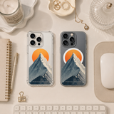 Mountain Climbing Adventure iPhone Case , Samsung Case, Hiking Summit Nature Phone Cover, MagSafe Case
