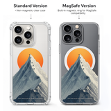 Mountain Climbing Adventure iPhone Case , Samsung Case, Hiking Summit Nature Phone Cover, MagSafe Case