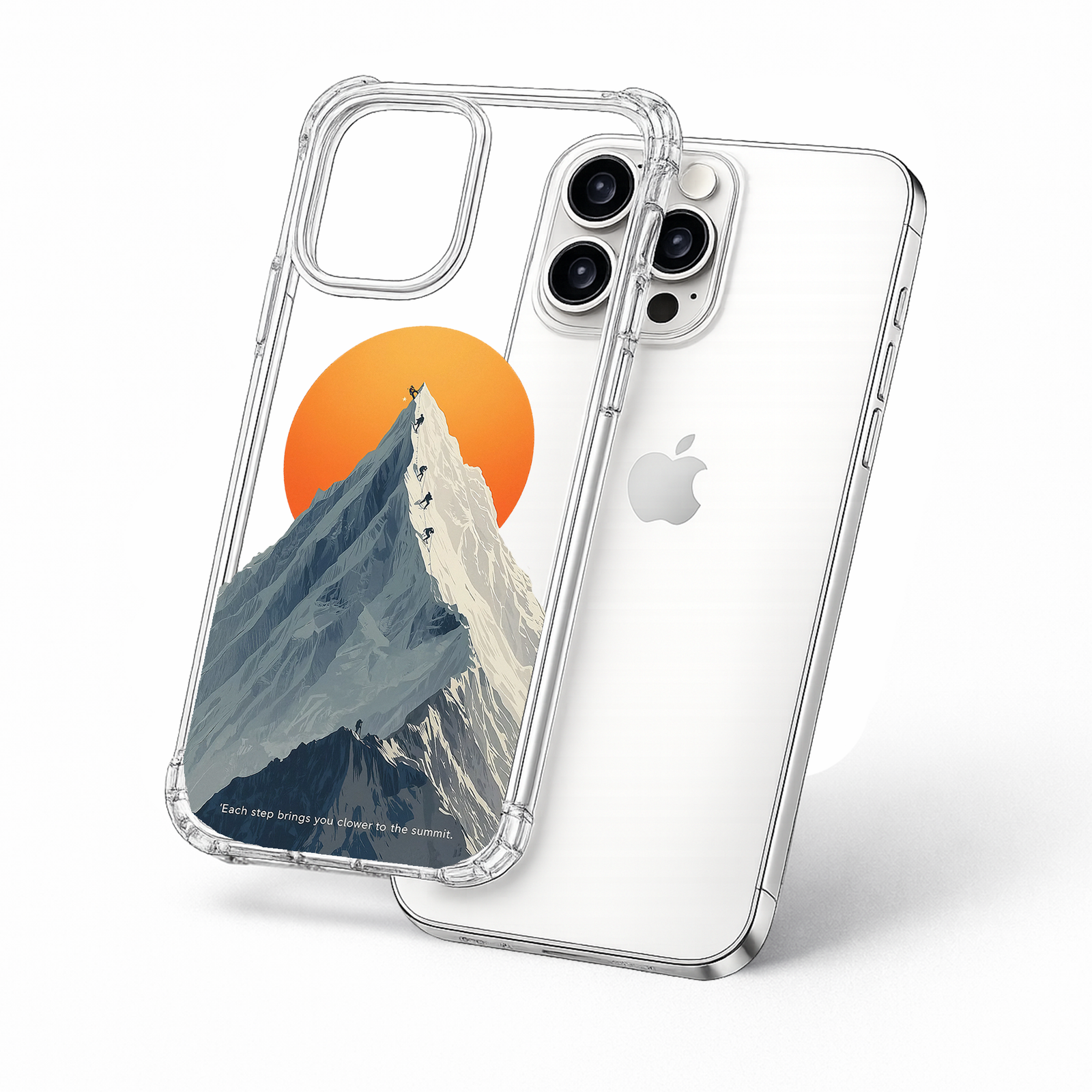 Mountain Climbing Adventure iPhone Case , Samsung Case, Hiking Summit Nature Phone Cover, MagSafe Case