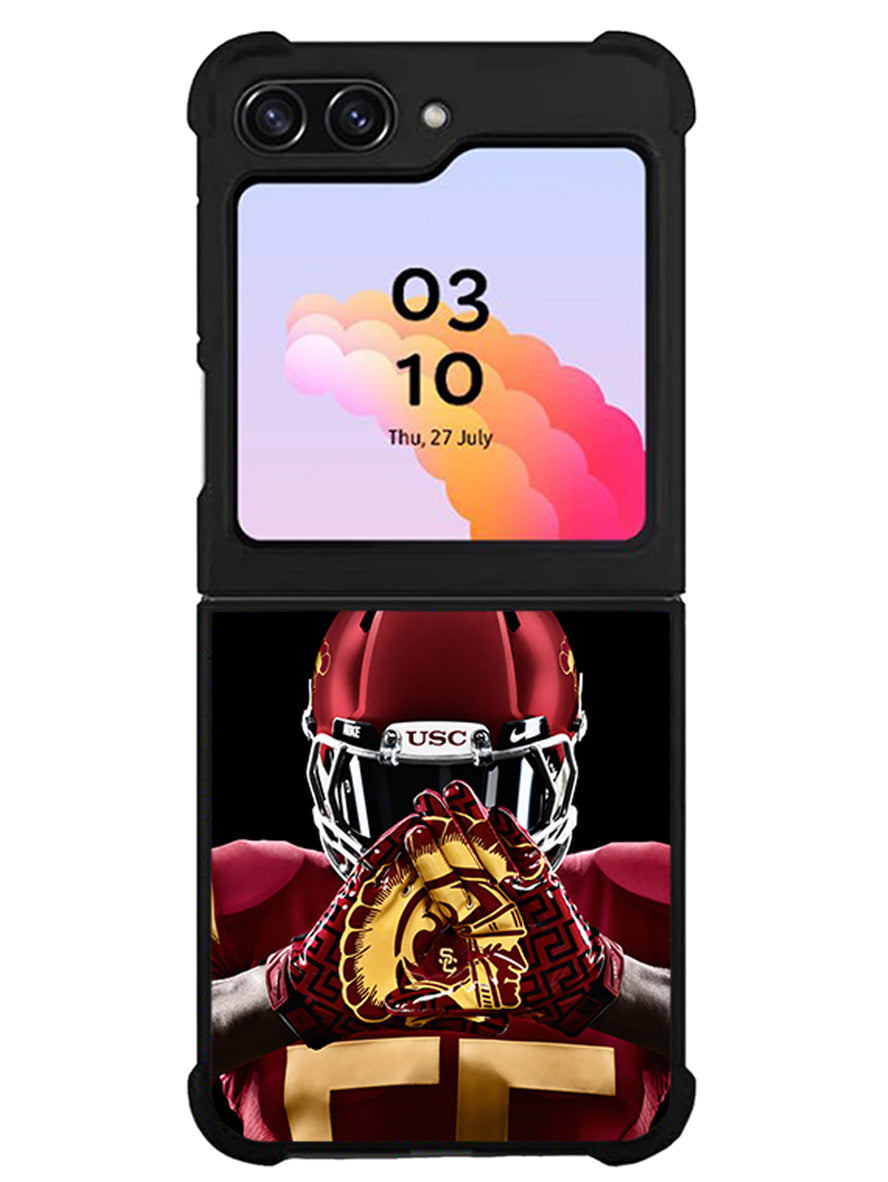 usc toran football Samsung Galaxy Z Flip 5 5G 2023 Case