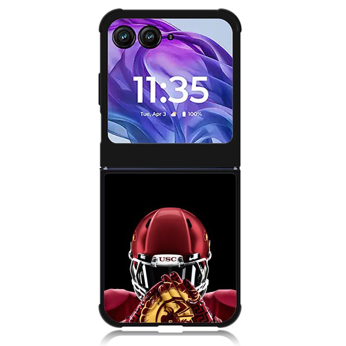 usc toran football Motorola Moto Razr Plus 2024 , Moto Razr+ 2024 Case