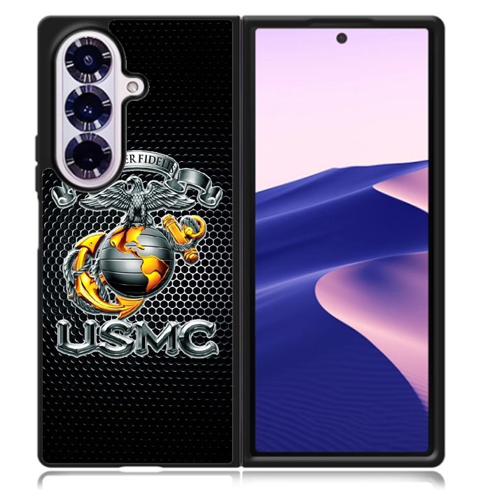 Marine Corps Anchor Samsung Galaxy Z Fold 7 Case DC1093