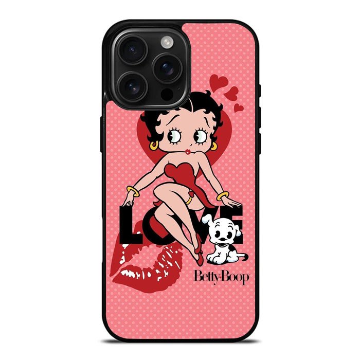 Betty Boop iPhone 16 Pro Case DC0175