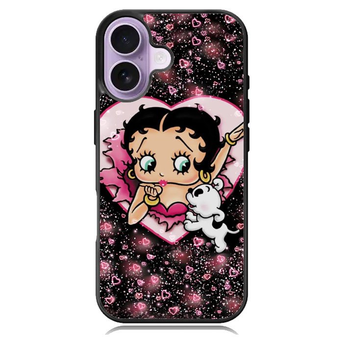 Betty Boop iPhone 16 Case DC0176