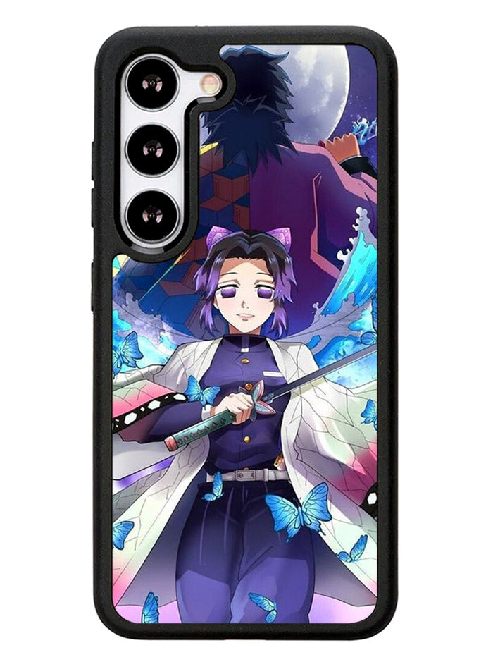Shinobu And Giyuu Demon Slayer Samsung Galaxy S23 Plus 5G / Samsung Galaxy S23+ 5G Case