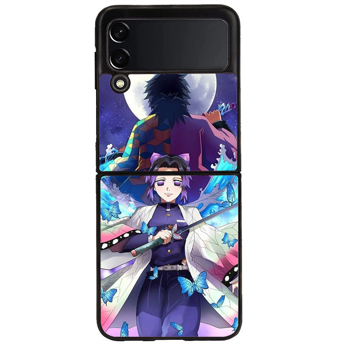 Shinobu And Giyuu Demon Slayer Samsung Galaxy Z Flip 4 5G 2022 Case