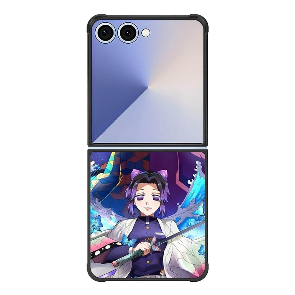 Shinobu And Giyuu Demon Slayer Samsung Galaxy Z Flip 7 5G Case