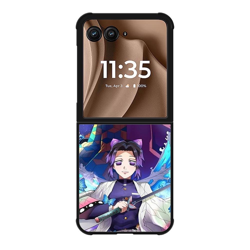 Shinobu And Giyuu Demon Slayer Motorola Moto RAZR Plus 2025 Case