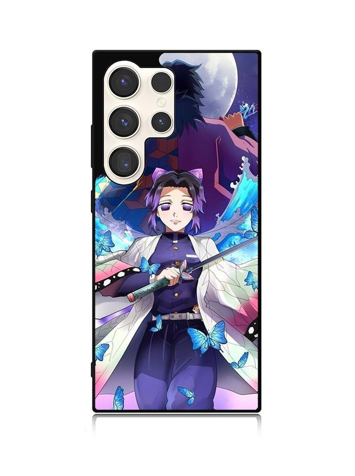 Shinobu And Giyuu Demon Slayer Samsung Galaxy S25 Ultra 5G Case