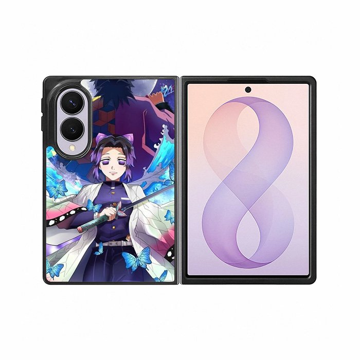 Shinobu And Giyuu Demon Slayer Samsung Galaxy Z Fold 8 Case