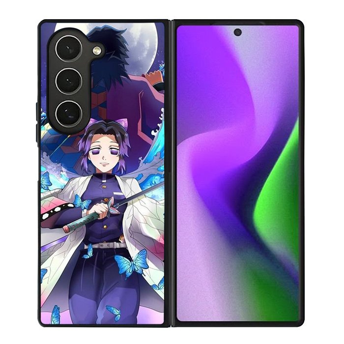 Shinobu And Giyuu Demon Slayer Samsung Galaxy Z Fold 6 Case