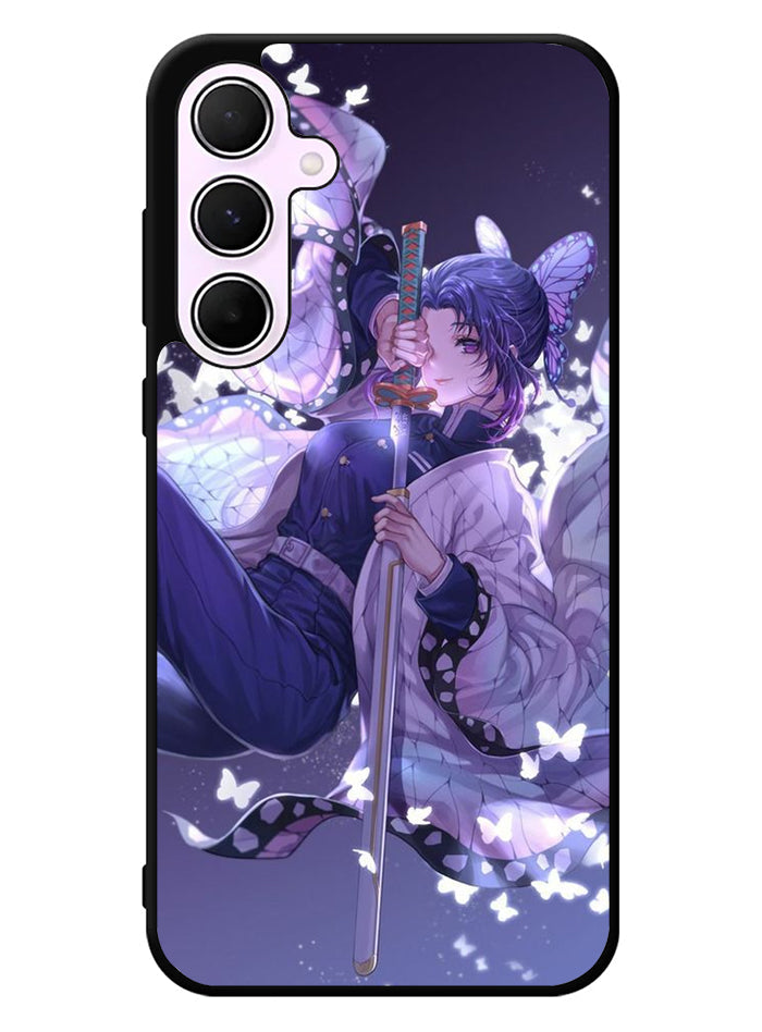 Demon Slayer Kochou Shinobu Samsung Galaxy A55 5G Case