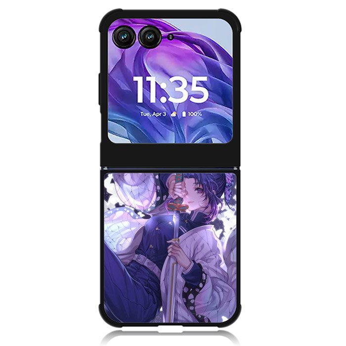 Demon Slayer Kochou Shinobu Motorola Moto Razr Plus 2024 , Moto Razr+ 2024 Case