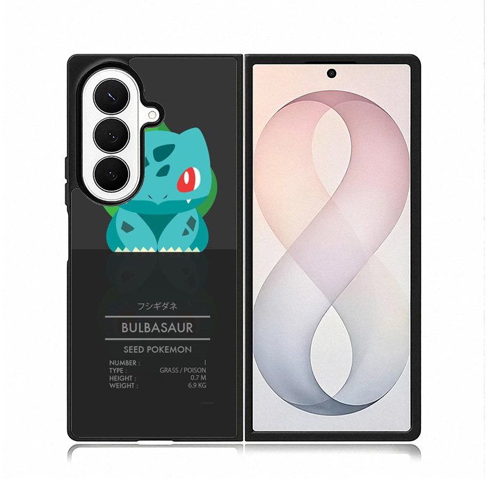 Bulbasaur Pokemon Samsung Galaxy Z Fold 8 Ultra Case DC0276