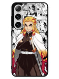 kimetsu no yaiba rengoku anime Samsung Galaxy S24 5G Case