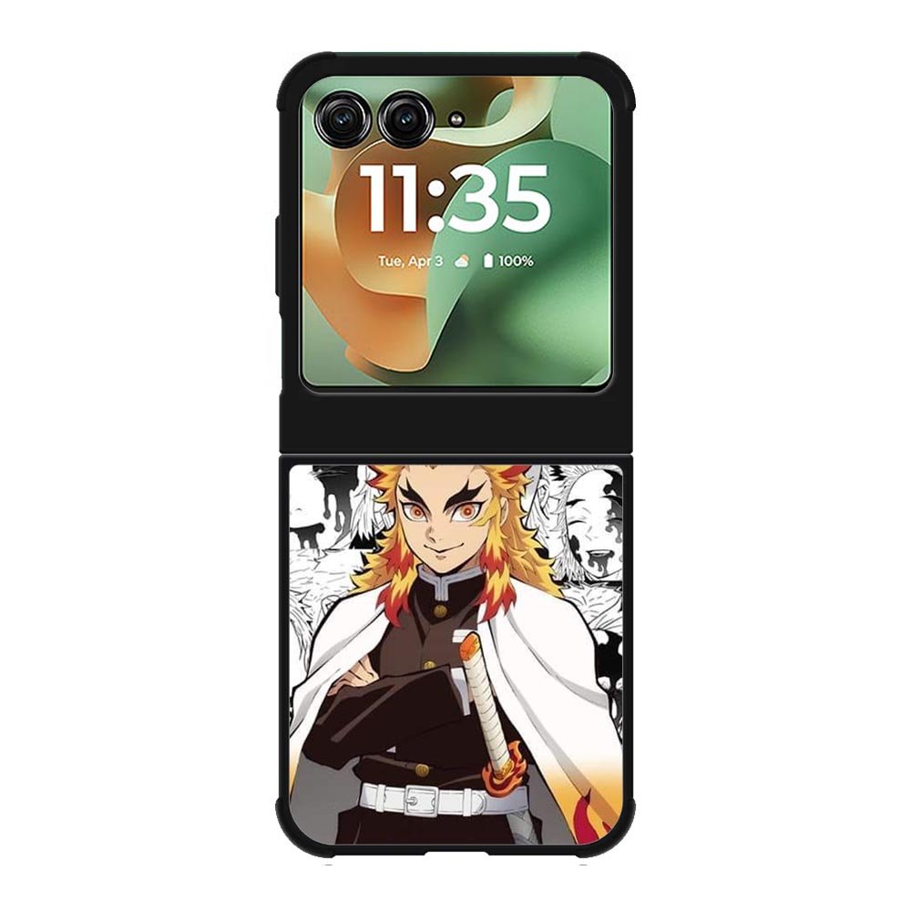 kimetsu no yaiba rengoku anime Motorola Moto RAZR 2025 Case