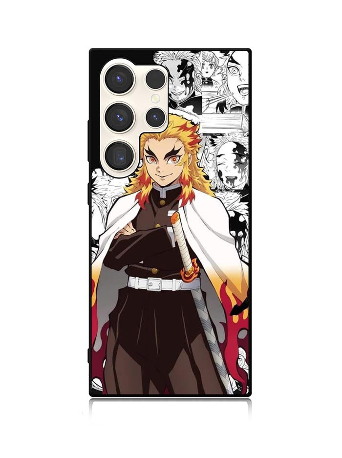 kimetsu no yaiba rengoku anime Samsung Galaxy S24 Ultra 5G Case