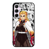 Kimetsu No Yaiba Rengoku Anime Samsung Galaxy A35 5G Case DC0992