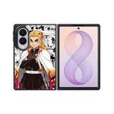 Kimetsu No Yaiba Rengoku Anime Samsung Galaxy Z Fold 8 Case DC0992