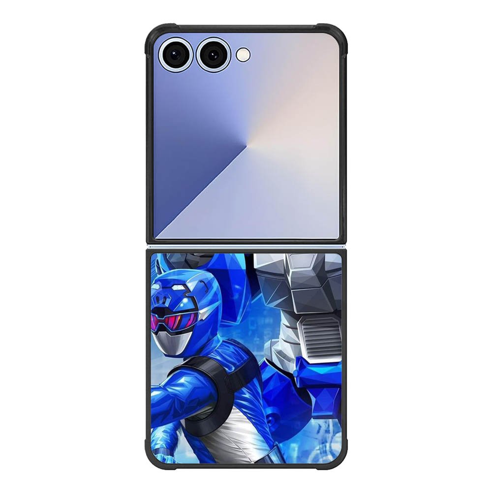Power Rangers Beast Morphers Blue Ranger Samsung Galaxy Z Flip 7 5G Case