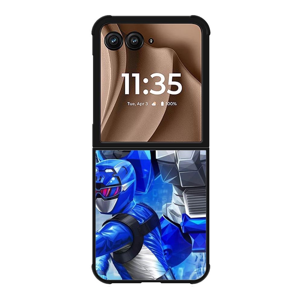 Power Rangers Beast Morphers Blue Ranger Motorola Moto RAZR Plus 2025 Case