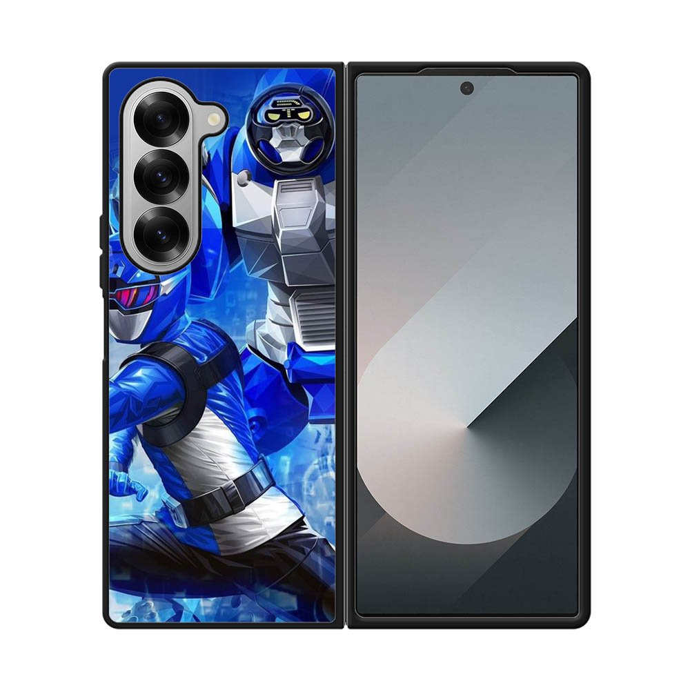 Power Rangers Beast Morphers Blue Ranger Samsung Galaxy Z Fold 7 5G Case